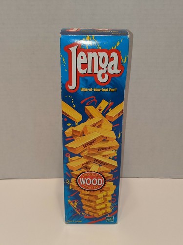 Original vintage 1986 jenga - vintage,